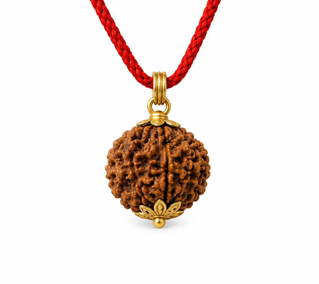 Original 10 Mukhi Rudraksha Pendant – Natural Premium Quality Rudraksha Pendant