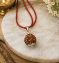 Original 3 Mukhi Rudraksha Pendant – Natural Premium Quality Rudraksha Pendant