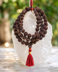 Original 4 Mukhi Rudraksha Mala – Natural Premium Quality Rudraksha Beads