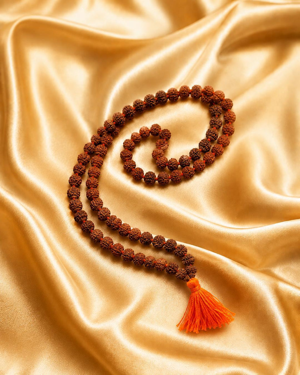 Original 8 Mukhi Rudraksha Mala – Natural Premium Quality Rudraksha Beads
