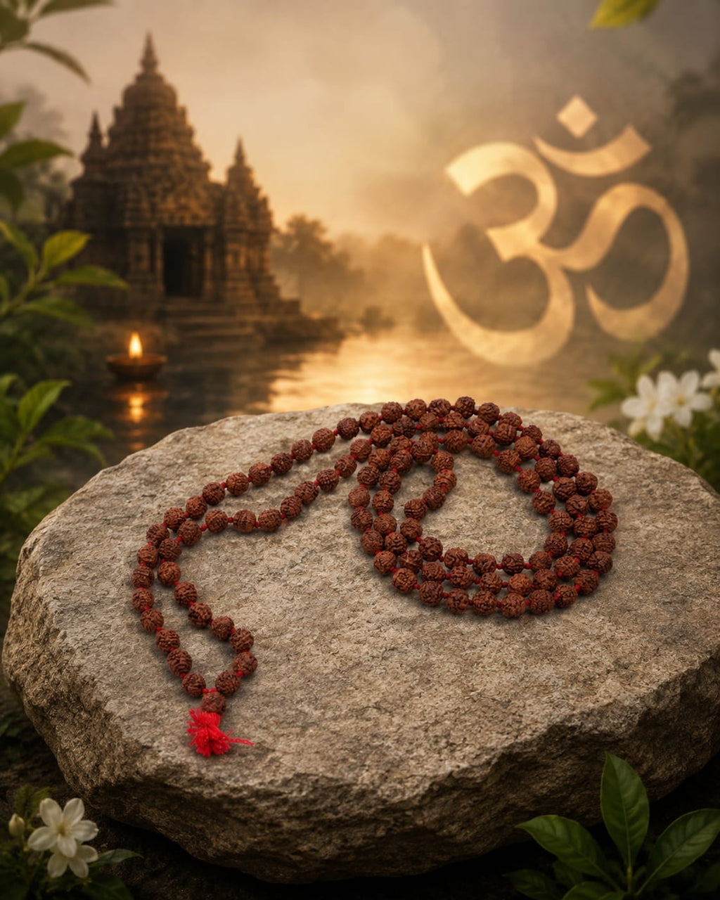 Original 7 Mukhi Rudraksha Mala – Natural Premium Quality Rudraksha Beads