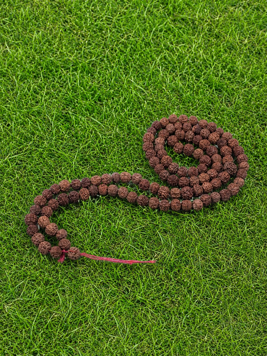 Original 6 Mukhi Rudraksha Mala – Natural Premium Quality Rudraksha Beads