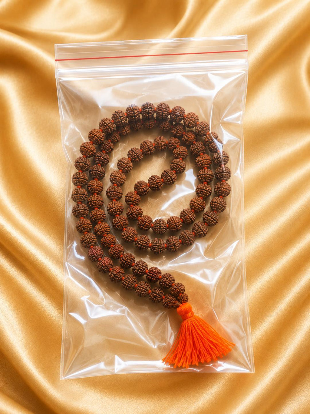 Original 8 Mukhi Rudraksha Mala – Natural Premium Quality Rudraksha Beads