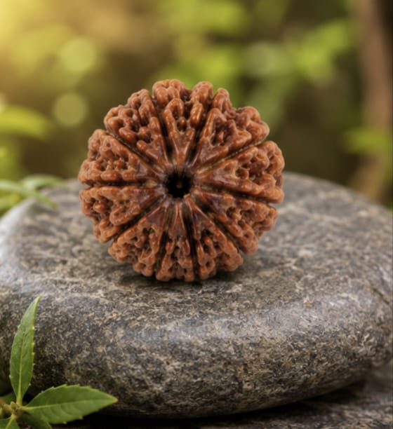 Original Indonesia 10 Mukhi Rudraksha | Natural Lab Tested Bead ओरिजिनल इंडोनेशिया 10 मुखी रुद्राक्ष | प्राकृतिक एवं लैब टेस्टेड