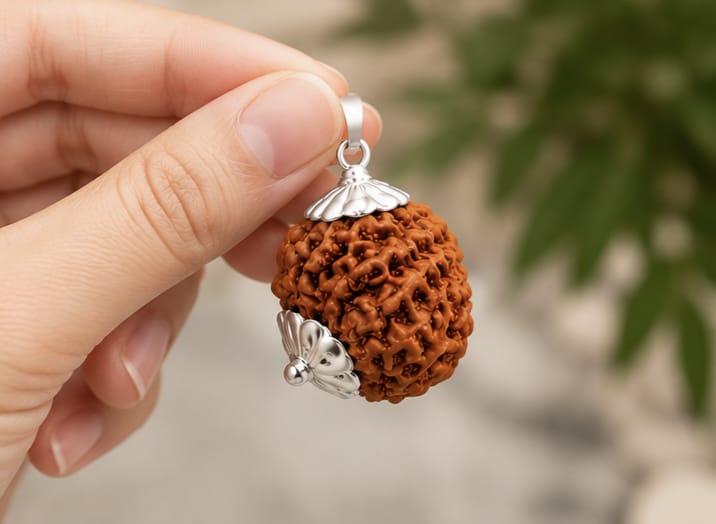11 Mukhi Indonesia Rudraksha Pendant | Original Lord Hanuman Rudraksha 11 मुखी इंडोनेशिया रुद्राक्ष पेंडेंट | ओरिजिनल भगवान हनुमान रुद्राक्ष